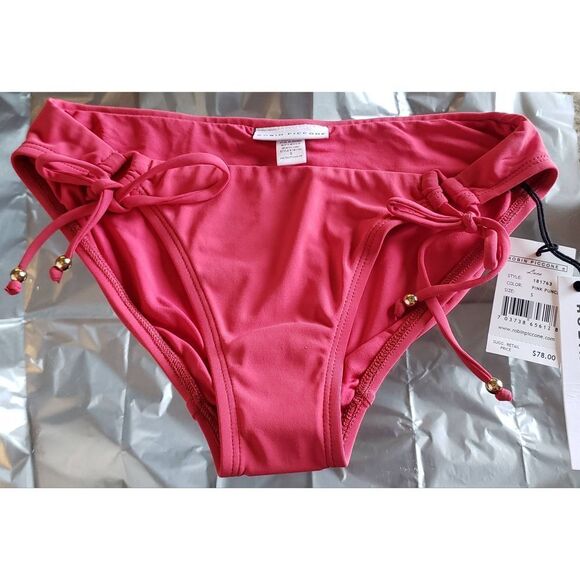 ROBIN PICCONE LUCA SKY PINK PUNCH STRING BIKINI NWT - Picture 4 of 11